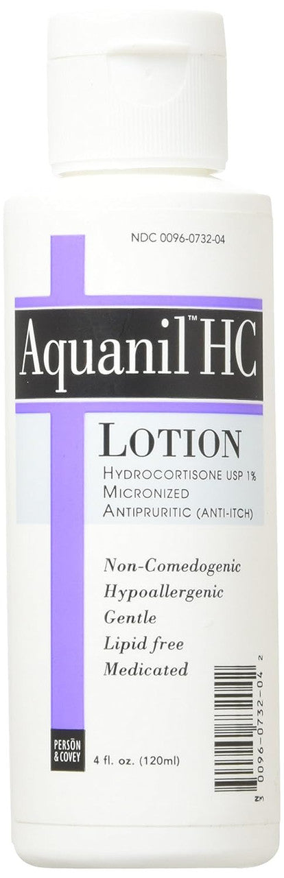Aquanil Hc 1% Hydrocortisone Lotion - 4 Oz
